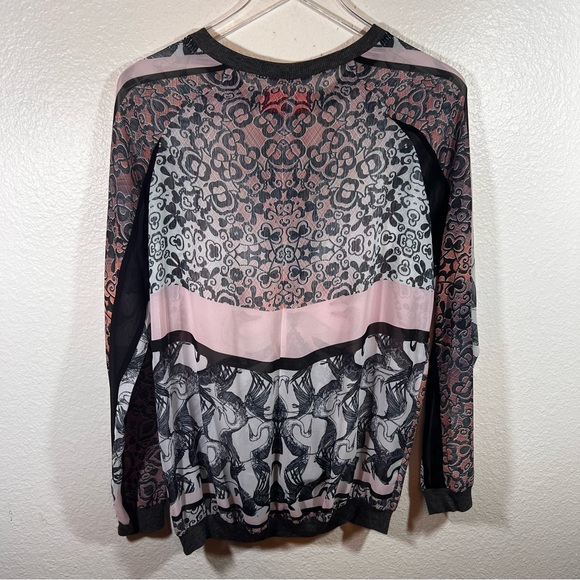 CLOVER CANYON Swan long sleeve top - Picture 4 of 7